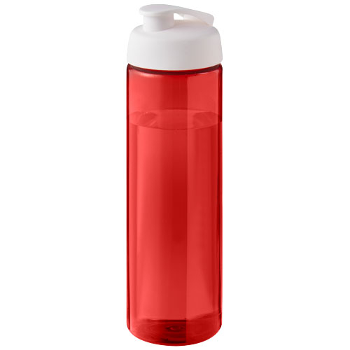 Bidon de sport publicitaire 850 ml Ocean Plastic H2O Active® Rouge / Blanc